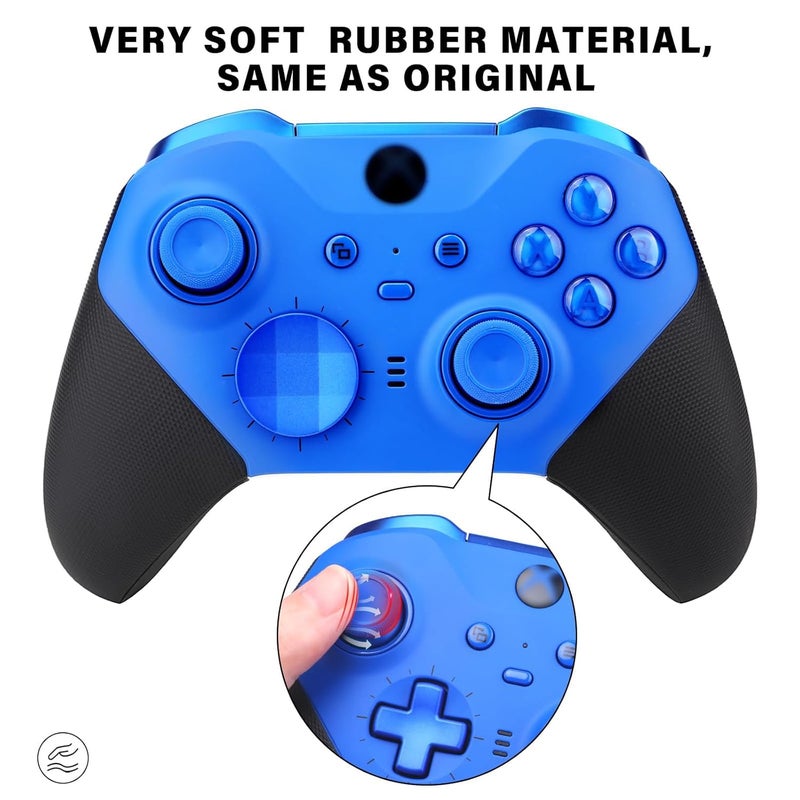VANPARK Accessories for Xbox One Elite Series 2 Controller(Model 1797), Metal Thumbsticks Paddles Joysticks Replacement Parts Kits Compatible with Xbox Elite Wireless Controller Series 2 Core(Blue) - Image 3